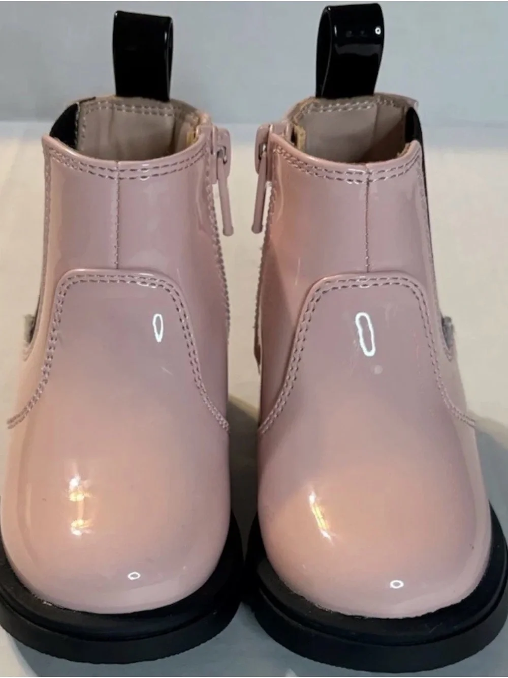 Stylish Toddler Boots - Baby Gap Brand Size 4 Azalea Pink Shiny Beautiful New